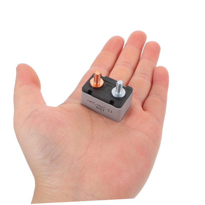 BUGUUYO Automatic Reset Circuit Breaker with Bolt Cover for Trucks