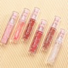 YIBABY 6 Colours Bear Clear Shiny Glitter Lip Gloss Set,