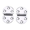 GLOGLOW 2PCS Door Hinges 180 Degree Copper Hinges Door Hinges