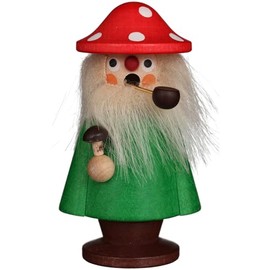 Alexander Taron 35-182 Christian Ulbricht Incense Burner-Mushroom Man-3.75" H W x 2" D, Brown