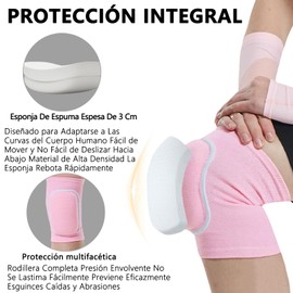 SSOUILI - Rodilleras De Voleibol Y Mangas De Brazo De Voleibol,Rodilleras Y Manguitos De Fútbol,Rodilleras Suaves Y Gruesas,Adecuado Para Voleibol, Fútbol,Tenis,Ciclismo,MontañIsmo,Escalada En Roca