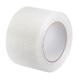 uxcell Drywall Joint Tape Self-Adhesive Fiberglass 3-inch x 98-feet Repair Patch Wall Hole Crack Mesh Size 2.8mm