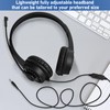 Ladont Wired Headset with Microphone for Computer PC Laptop, 3.5mm