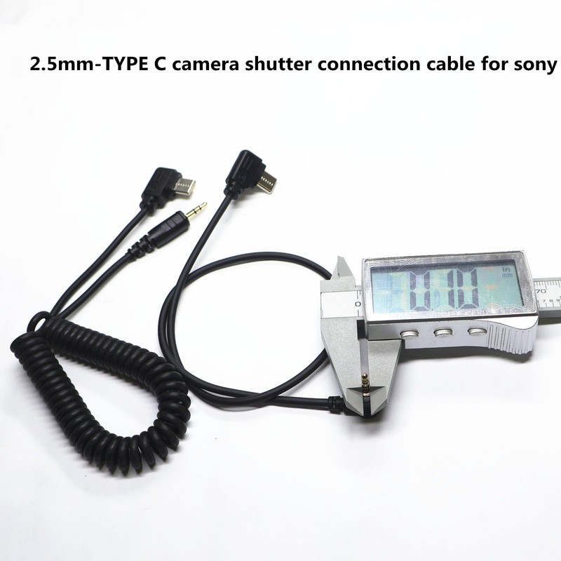 DYTDIEYINGTU 2.5mm-Type c Shutter Release Connection Cable for Sony Camera