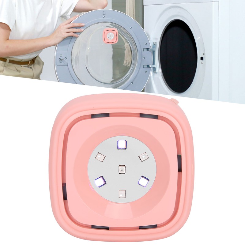 Pink UVC Cleaner Portable LED Light Ultraviolet Cleaning Lamp for