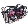 SHANY Clear Makeup Bag, Pro Mua rectangular Bag with Shoulder