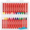 Faber-Castell - Jumbo Wax Crayons, 24 pc (120034), Neon