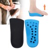 1 Pair Height Increase Insoles PU 2-4cm Invisibility Comfortable Sports