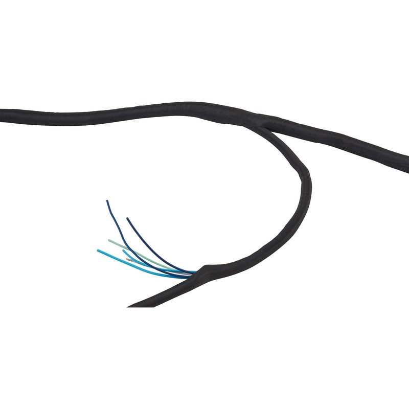 Braided Cloth Split Wire Loom Wrap, 1/8 Inch, 30 Foot