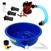 Blue Bowl Concentrator Kit with Pump, Leg Levelers, Vial -