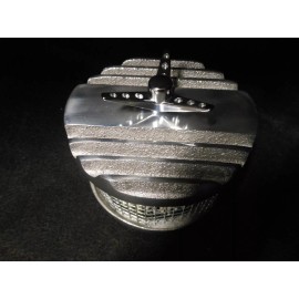 AIR CLEANER 2"X4'' (AC-12)   HOT ROD TRI POWER  ROCHESTER  2G