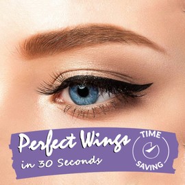 iMethod iMethod NEW 2-Pen Winged Eyeliner Stamp - All Eye Shapes, Perfect Wing Cat Eye Liner, Waterproof & Smudge-proof, 8 mm