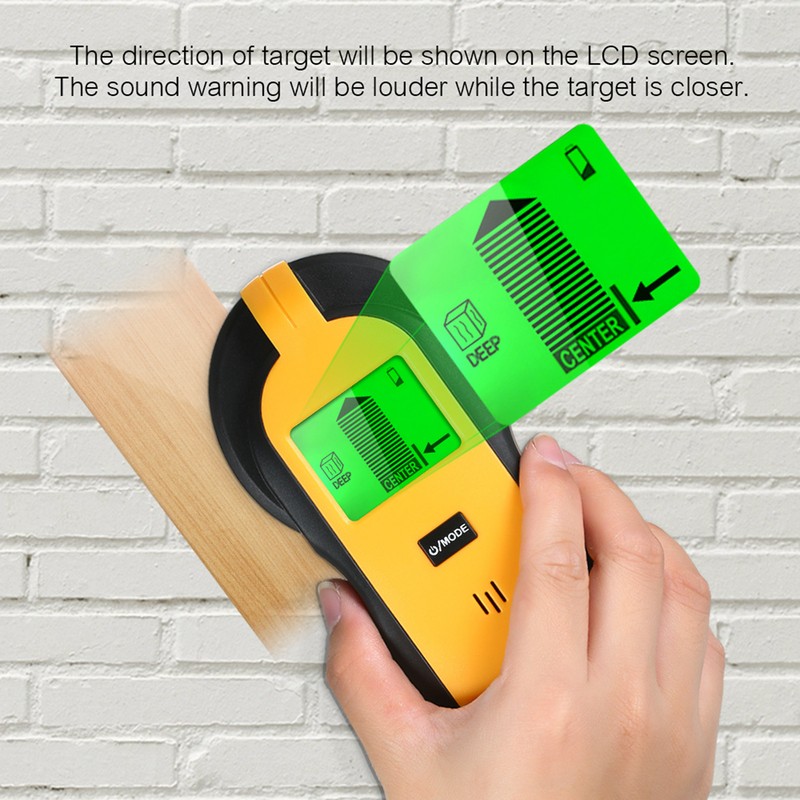 Stud Finder Sensitive Auto Calibration LED Display Screen 4 in