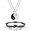 MINI BOXX Yin Yang Juego De Pulseras Con Collar, Pulseras