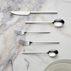Oneida Mirror Dean Piece Flatware Set, 20 Count