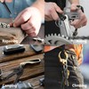 Stocking Stuffers for Men, 4-in-1 Pocket Screwdriver Keychain Tools, Mens
