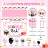 Pink Movie Night Party Decorations Tableware Set Serve 24