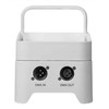 Rockville BEST PAR 50 Rechargeable Par Can Wash Light White,