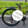 Lilaly 4 Pcs Bike Reflectors, Bicycle Night Safety Warning Bike