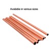 Eoiips Copper Round Tube 3/4”OD x 43/64”ID (17-19mm) Straight Copper