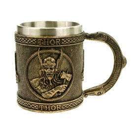 Vogler 816-932 Viking Thor Jug with Metal Insert Odin Nordmen
