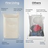 The Fine Living Co. Hanging Laundry Hamper with Over Door