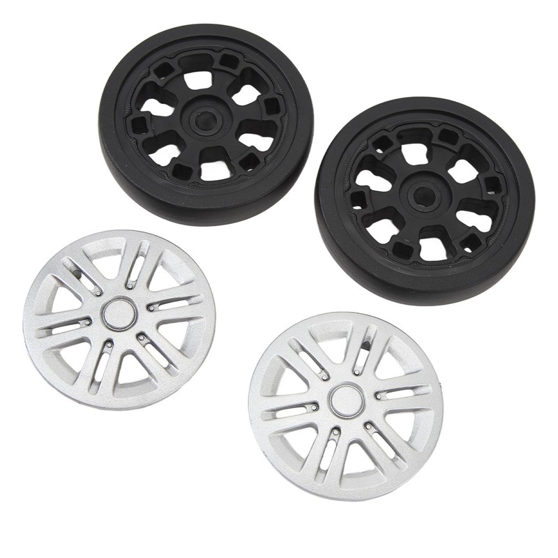 4 Pcs Suitcase Replacement Wheels Silent Rolling Universal Luggage Wheels