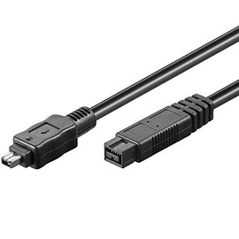 PremiumCord FireWire 800 Cable 1394B 9 Pin 4 Pin 1.8m