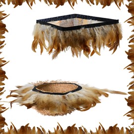 1 Meter Feathers for Chick Brooder Heating Plate, Comfort Feathers Warm Like a Mother Hen Secure Baby Chicks(39.37")