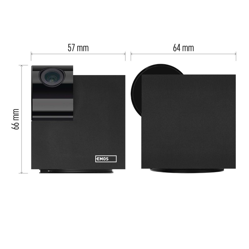 EMOS GoSmart - Smart Home Indoor Surveillance Camera - 3MP