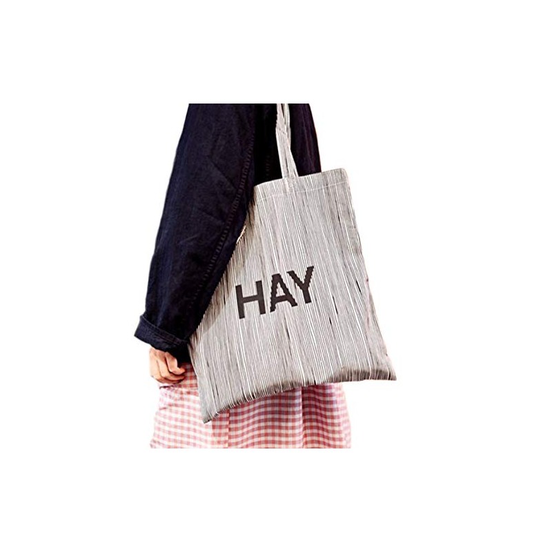 [HAY] Hey Tote Bag Men's Women's Cotton Bag Cotton Bag