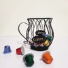 WEIWUXIAN Coffee Cup Storage Basket Coffee Capsule Storage Basket Coffee