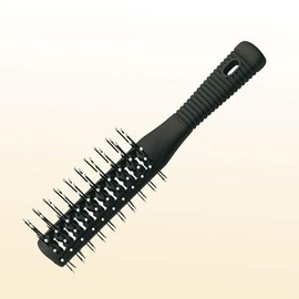 Comair Rubberize 3020643 Tunnel Vent Brush Double-Sided Black