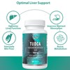 Genogna TUDCA 1100mg-Liver Support Supplement for Detox Cleanse, Water-Soluble Bile