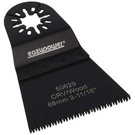 Eazypower 50629 68mm 2-11/16" Oscillating CV Precision Flush Cut Wood Saw Blade, (1per Pack)