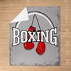 Loussiesd Boxing Flannel Fleece Throw Blanket Kids Boxing Sports Fuzzy