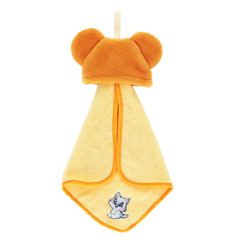 Marushin 4105098500 Towel with Loop, Fluffy Jelly, Microfiber Material, Tom