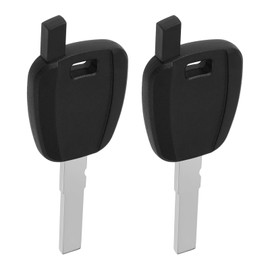 EMSea 2Pcs Uncut Blank Key Blade SIP22 Compatible with FIAT Compatible with Peugeot Cars