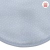 Cambrass Round Bib Velcro Sky Blue/Rain 16X19 cm