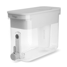 Culligan with ZeroWater Technology 32-Cup Water Filter Dispenser – Includes 5-Stage Advanced Water Filter, Certified to Reduce Lead, Total PFAS (Forever Chemicals), Mercury, Fluoride, and Chlorine