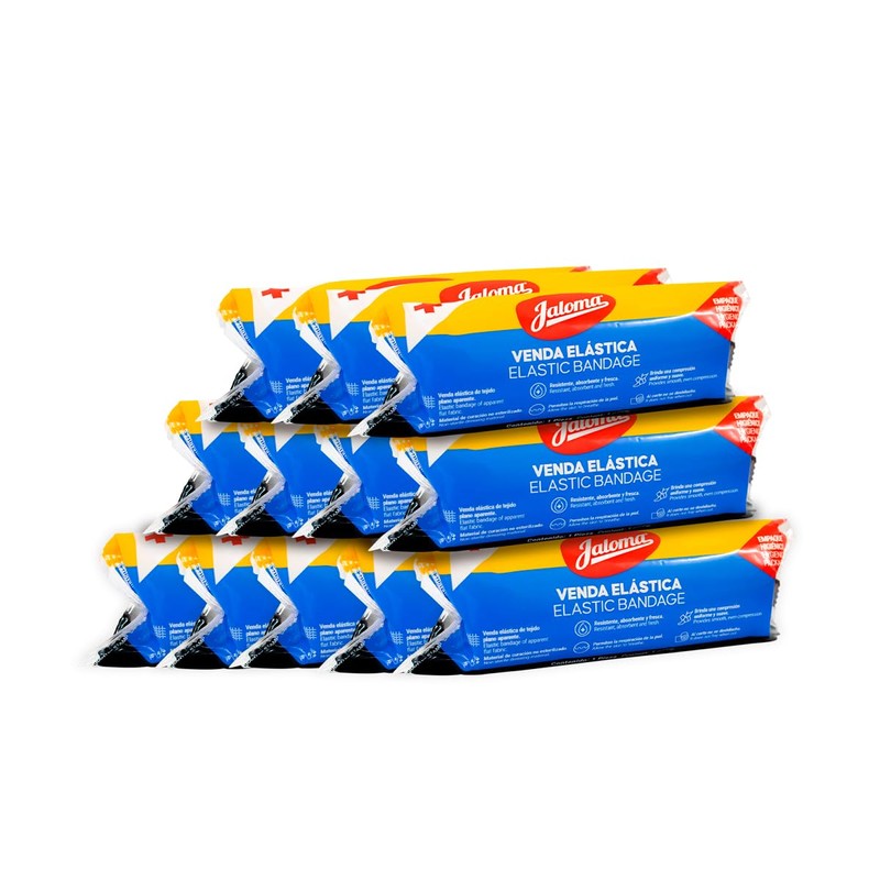 Jaloma | Venda elástica de 25 cm, resistente y fresca,
