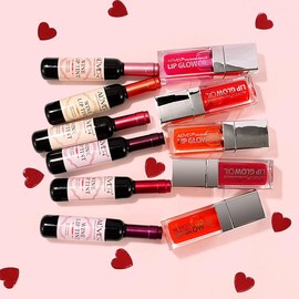 ALIVER Upgrade 6 Shades Lip Tint Set - Super Long-Lasting & High Pigmentation Gloss Lipgloss:_1st 6 Color Lip + 5 Color Lip Oil Kit