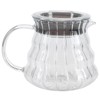 Fdit Transparent High Borosilicate Glass Coffee Pot Exquisite Coffee Maker