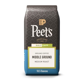 Peet's Coffee Medium Roast Ground Coffee - Middle Ground, 10.5oz Bag
