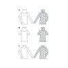 Burda Style Sewing Pattern B6056 Misses' Tops