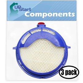 3-Pack HEPA Filter with 7-Piece Micro Vacuum Attachment Kit Replacement for Dyson Dyson DC25 Mail Order Exclusive Vacuum Post - Compatible with Dyson 916188-05, 91618805, 916188 05 Post HEPA Filter