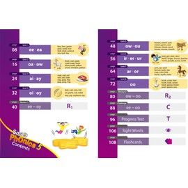 Smart Phonics Level 5 Text (Flash Cards & CD with) [Kids English Teaching Materials] Smart Phonics New Edition 5 Student Book