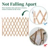 Expandable Accordion Dog Gate, Wooden Accordian Expansion Dog Gate for