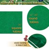 Tegeme 2 Pcs Felt Table Cover for Game Round Felt