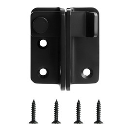 Mooche Flip Latch Gate Latch with Padlock Hole,Stainless Steel Barn Door Lock Sliding Door Bolt Latch Safety Door Lock Catch for Toilet Barn Fence Garage Door Pet Room